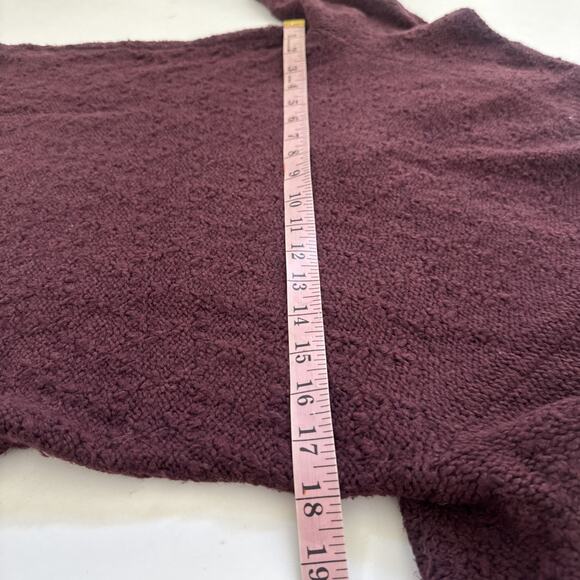 Anthropologie Knitted & Knotted Sweater Peekaboo Lace BOHO Skater Womens Small - Picture 8 of 11